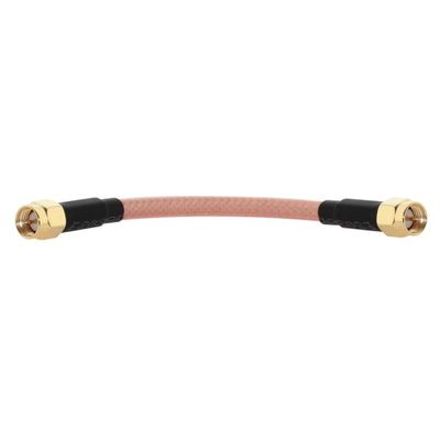 SMA Male to SMA Male Plug Jack Connector Pigtail Extension Cable (500CM) (RG142)
