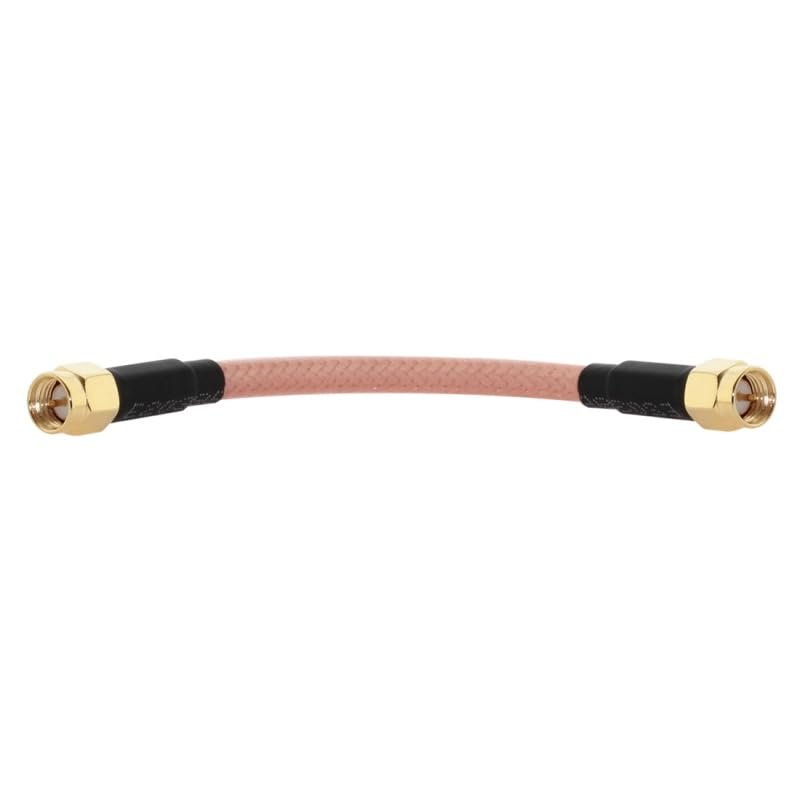 SMA Male to SMA Male Plug Jack Connector Pigtail Extension Cable (500CM) (RG142)