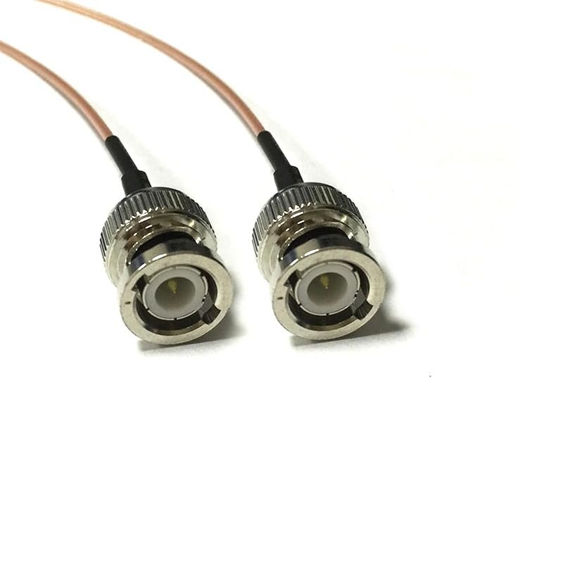 Audio Video BNC Cable Male to Male Straight Pigtail Adapter (300CM) (RG178)