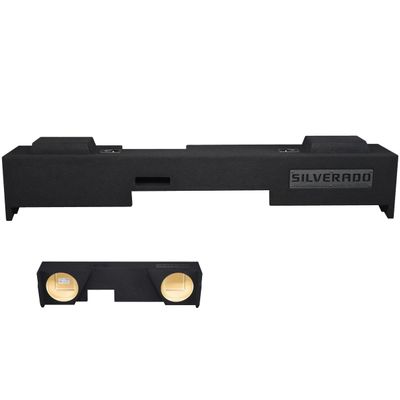 12" Dual ported sub Box, fits 07-18 Silverado Extended cab Speaker Box subwoofer Enclosure Stereo car Audio Home Audio
