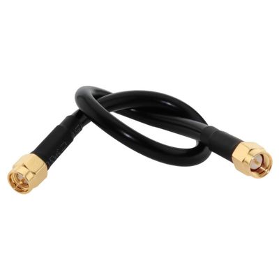 SMA Male to SMA Male Plug Jack Connector Pigtail Extension Cable (10CM) (RG58)