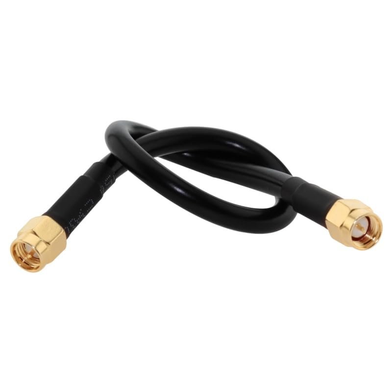 SMA Male to SMA Male Plug Jack Connector Pigtail Extension Cable (10CM) (RG58)
