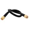 SMA Male to SMA Male Plug Jack Connector Pigtail Extension Cable (10CM) (RG58) view 1