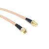 Wi-Fi Antenna Extender RP-SMA Female Jack to SMA Male Plug Jumper Cable (20CM) (RG142) view 1