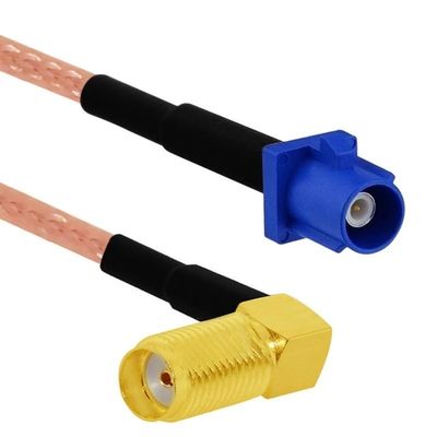 C-Type Male Female Blue to SMA Plug Jack Pigtail Cable Adapter RG316 (15CM) (Type6)