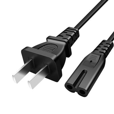 10 FT Tv Power Cord Replacement for Samsung UN Series 4K Smart TV,TCL Roku Sharp,Insignia,Hisense,LG,PS4 PS5 Speaker Monitor Xbox soundbar Power Plug Cable 2 Prong (10 FT)