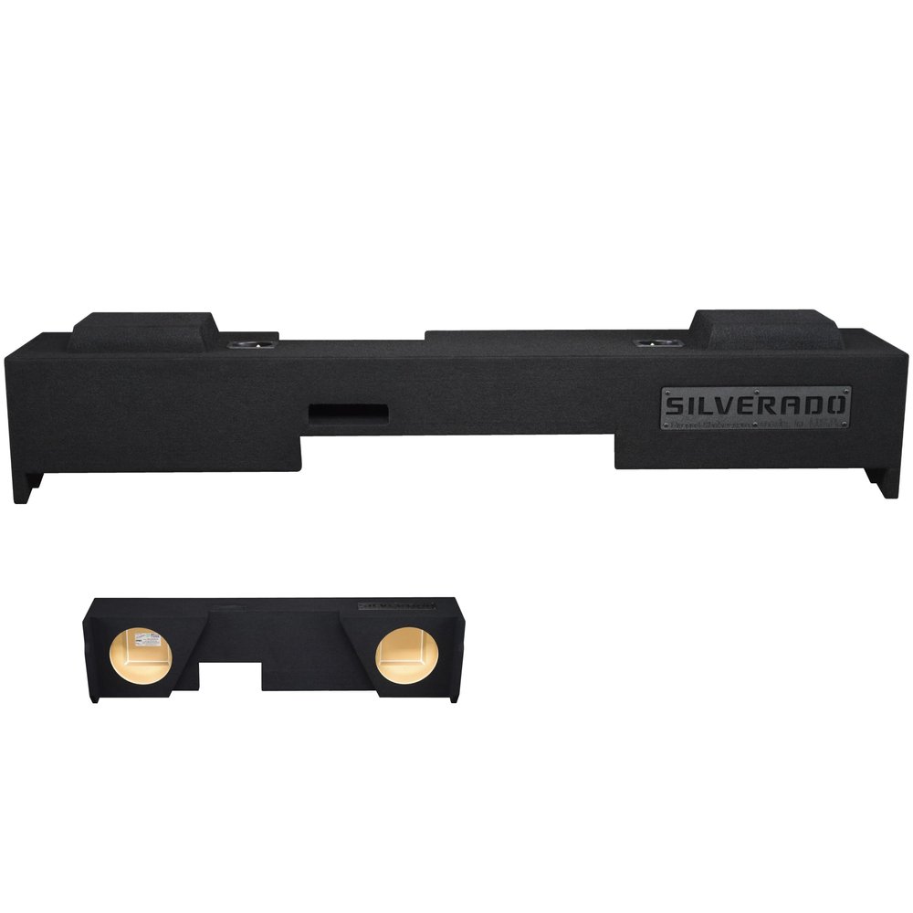 10" Dual ported sub Box, fits 07-18 Silverado Extended cab Speaker Box subwoofer Enclosure Stereo car Audio Home Audio