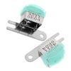 NUOBESTY 2pcs Magnetic Head Replacement for Stereo Cassette Tape Recorder Metal Dual Channel Deck Recorder Part Practical Stereo Recording Accessory for Maintenance view 1