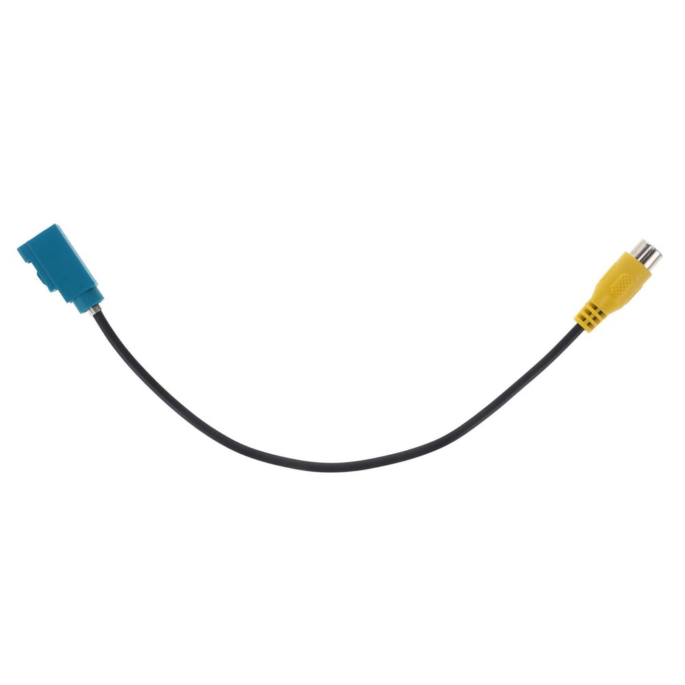 POPETPOP Backup Camera Video Cable Adapter for Navigation Radio System to Female Pin Cord for Car Rear View