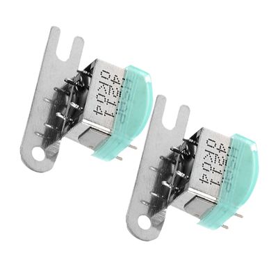 Uonlytech 2pcs Metal Cassette Tape Recorder Magnetic Head Replacement Stereo Recorder Accessory for Superior Audio Quality and Easy Installation