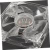 Angoily Transparent USB Pet Cage Cooling Fan for Hamster Rabbit Portable Lightweight Acrylic Fan for Small Animals with Sturdy Plastic for Improving Pet Comfort and Ventilation view 4