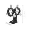 DIYEAH Adjustable Pointer Bracket for Telescope Mount Accessory with Large Grip Screws Secure Scope Support for Monocular Parts Black Outdoor Astronomy Tool view 2