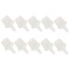 Beaupretty 100PCS Eyelash Glue Bottle Mouth Replacement Caps Stopper Seal for Lash Bond Control and Preservation Suitable for Eyelash Extension Tools and Home Use view 1