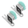 POPETPOP 2pcs Dual Channel Magnetic Head for Cassette Tape Recorder Replacement Stereo Cassette Deck Accessory Metal Construction Compatible Recorder Supply view 1