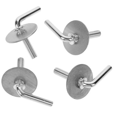 POPETPOP 4pcs Fan Pedestal Replacement Screws Iron Fan Base Bolts Easy to Install Fixing Screws