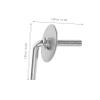 POPETPOP 4pcs Fan Pedestal Replacement Screws Iron Fan Base Bolts Easy to Install Fixing Screws view 3
