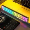 Focket RGB Light Bar, Music Sync LED Light Bar, App Control & Sound Activation 18 Modes for Gaming, PC, Living Room, Monitor, Desk, TV view 4