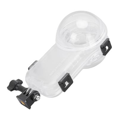 Asixxsix Dive Case for X5 Camera, 360 Seamless Stitching Panoramic Protective Cover with Bracket Accessories for 60M 196ft Underwater Use