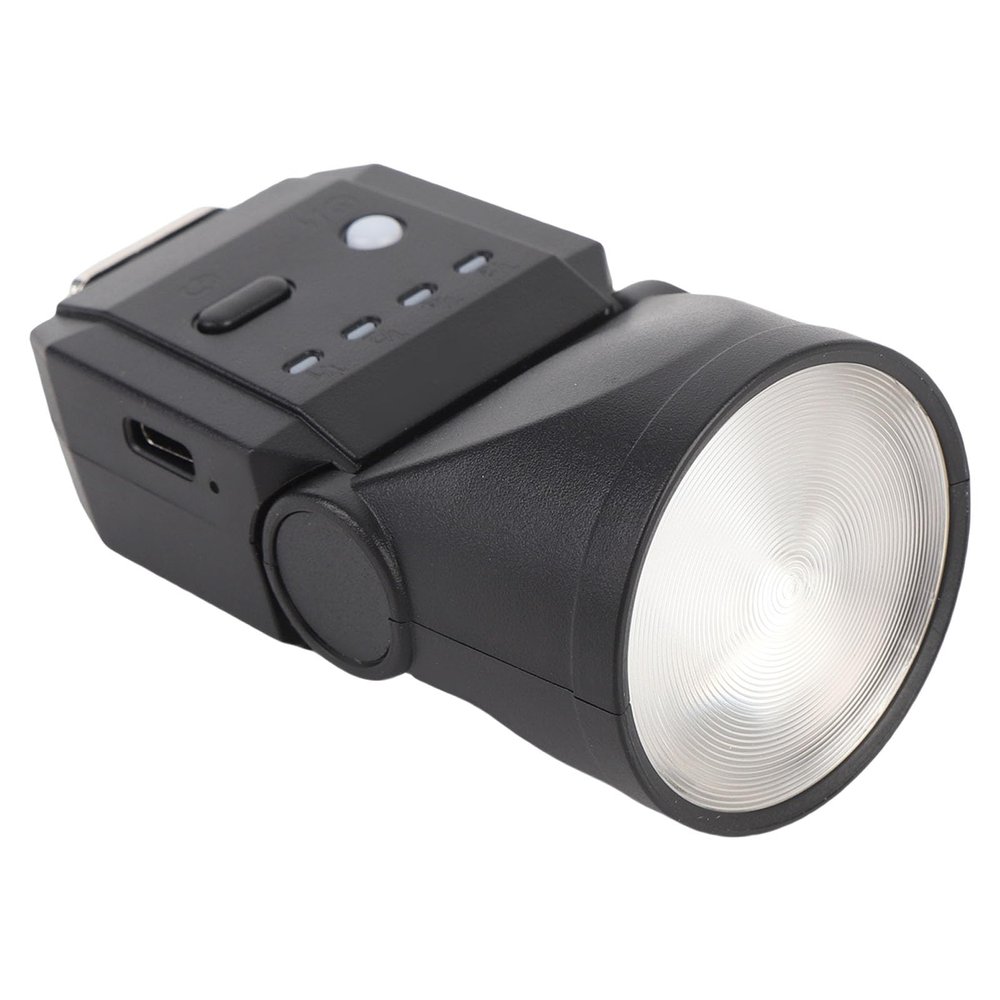 Dpofirs Portable Hot Shoe Camera, Universal Precise Control Microcamera Light for The DSLR Camera