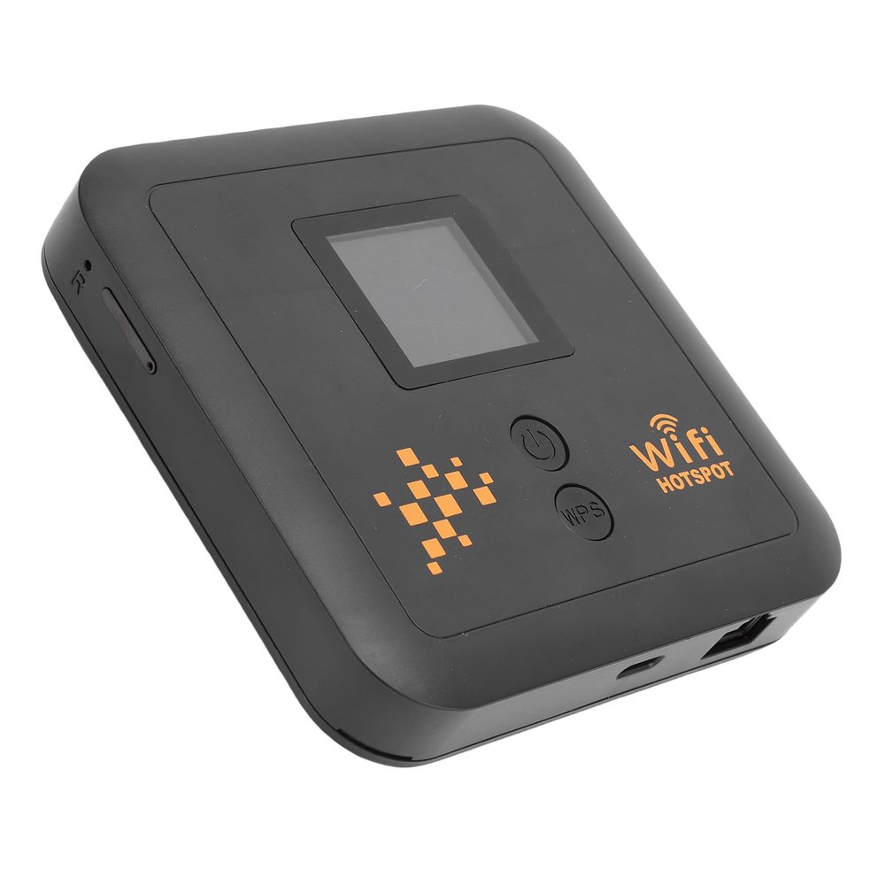 SIXRUN 4G CAT 12 WiFi Router, Supports Simultaneous Connections Gigabit Ethernet Ports Compact Design Wide Range of Frequencies