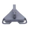 Dpofirs Satellite Mount Bracket Kit for Mini Satellite, with 0.47-1.89inch Pole Adapter,Roof Wall Mount, 500LBS,Easy Install view 2