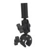 Bewinner Clamp Mount, Car Clamp Mount 360 Adjustable Heavy Duty and Stable Compatibility for Mini Antenna Silver view 2