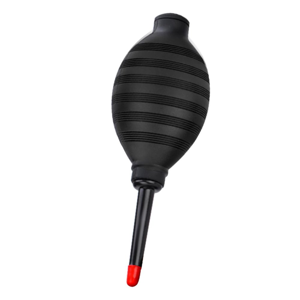 CATIEBYE Camera Lens Dust Blower Air Duster Keyboard with Elastic Blowing Nozzle for Electronics Dust Removal and Eyelash Extension Drying and Odorless