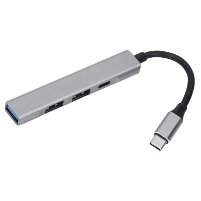 7 in 1 USB 3.0 Hub with USB C Docking Station for PC Computer Mobile Phone Tablet, High Speed Transmission, Multiple Interfaces, Lightweight Aluminum Body