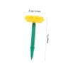 DIYEAH Solar Powered Lotus Speaker for Outdoor Portable Music Player with Ground Stake Convenient Cable Charging Music Lovers view 2