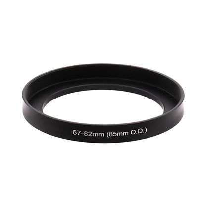 Step Up Adapter Ring for 44mm/46mm/48mm/49mm/54mm/60mm/62mm/67mm/77mm Lens to 82mm Filter Thread Compatible with O.D 85mm Matte Box (67-82/85mm)