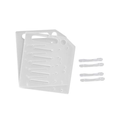 UKCOCO Transparent Hard Drive Heat Dissipating Mechanical Hard Disk Shelf Stand for Computer Case Storage and Protection