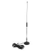 SASKATE 26-28MHz CB Antenna Magnetic Mount Kit with 9.5cm Y30BH High Strength Base 3dB Gain Stainless Steel Rod for Cars Trucks Mobile Base Stations (5m/16.4ft Cable) view 4