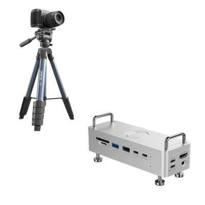 ULANZI TT39 Travel Tripod and ULANZI QT03 Docking Station & Stand