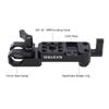 NICEYRIG Dovetail Clamp for Manfrotto Standard for DJI RS 4/4 Pro, RS 3/3 Pro/RS 2 / RS 2 Pro and Tripod, with 15mm Rod Clamp Extension, Cold Shoe Mount, Threads - 614 view 3