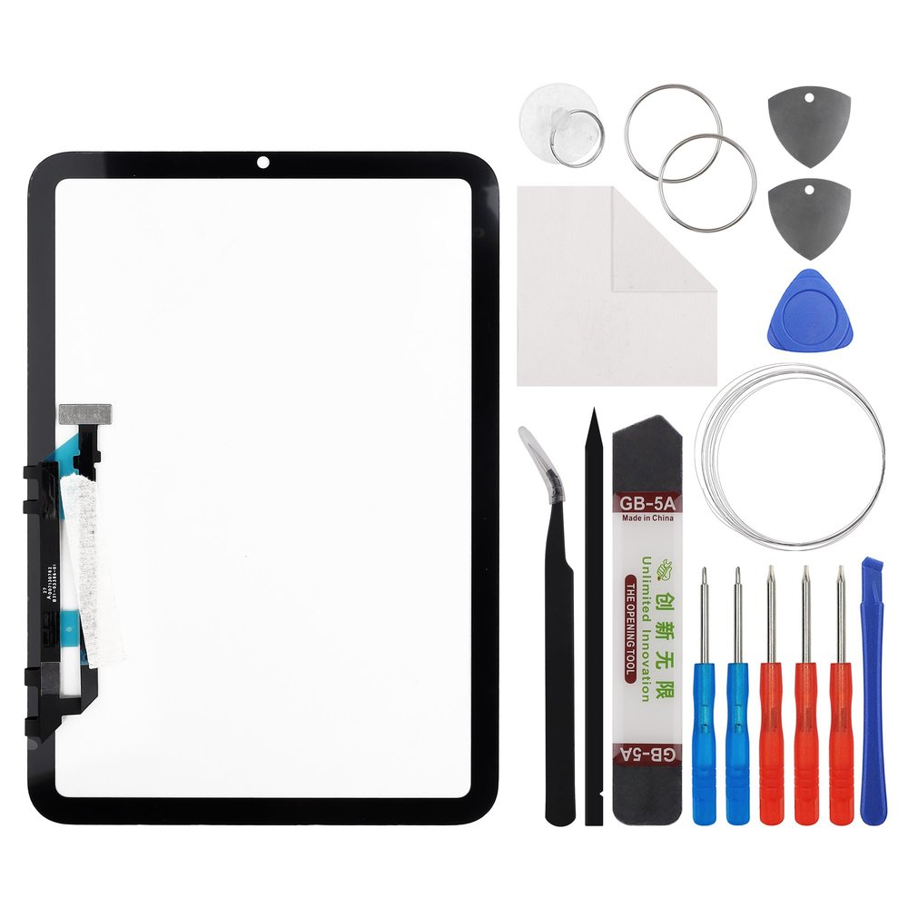 E-yiiviil Touch Screen Front Glass (Without LCD Display) Compatible with iPad mini 6 6th 2021 A2567 A2568 A2569 8.3" inch with Tools