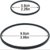 2Pcs Black Rubber Vacuum Pump Seal Kit Gasket 11668626471 for BMW 1 3 5 7 Series X1 X5 Z4 318i 320i 520li 120i N42 N46 N62 N73 view 4