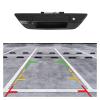 170 Wide Angle Tailgate Handle with Key-Hole NTSC Rear View Backup Pickup Truck Camera Compatible with Toyota Hilux Revo 2015-2021(Black 1) view 2