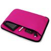 15-Inch Neoprene Laptop Sleeve Bag Water-Resistant Pouch Case with Zipper, Front Pocket for Travel, Work Meetings view 4