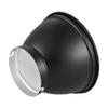 Walmeck 210mm Reflector Diffuser Shade Lamp Shade with 60 Honeycomb Grid Flash Light Commercial Photography Accessory view 2
