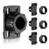 4 Pack Tightening Nut with 4 Button Lock Replacement 17mm Ball Joint Mount Socket Ball Joint Socket to 4-Button Lock Adapter Connector Base Support Mount Stand Bracket for Screen Holder Backup Camera view 1
