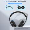 2-in-1 Silicone Case Cover for Beats Solo3 Wireless On-Ear Headphones, Ear Pad Case Cover/Headband Cover,Beats Solo 3 Wireless Headphones Accessories, Washable & Sweatproof,Black view 2