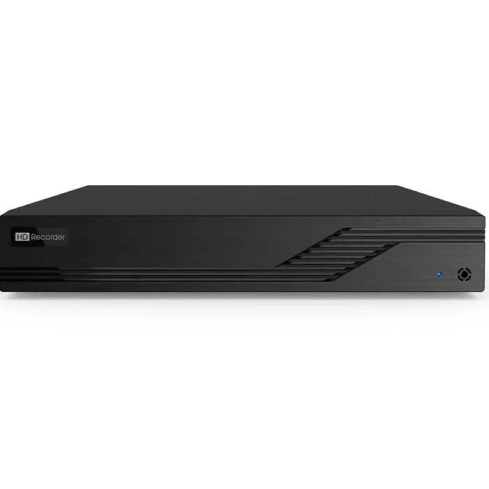 16 Channel Hybrid 5-in-1 DVR for Security Camera System, ED8016H5-BN2, 16CH 5MP TVI/AHD/CVI/Analog Camera, Additional 8CH IP, HDMI/VGA Output, 1 HDD Bay, Smart Search 24/7 Surveillance CCTV DVR