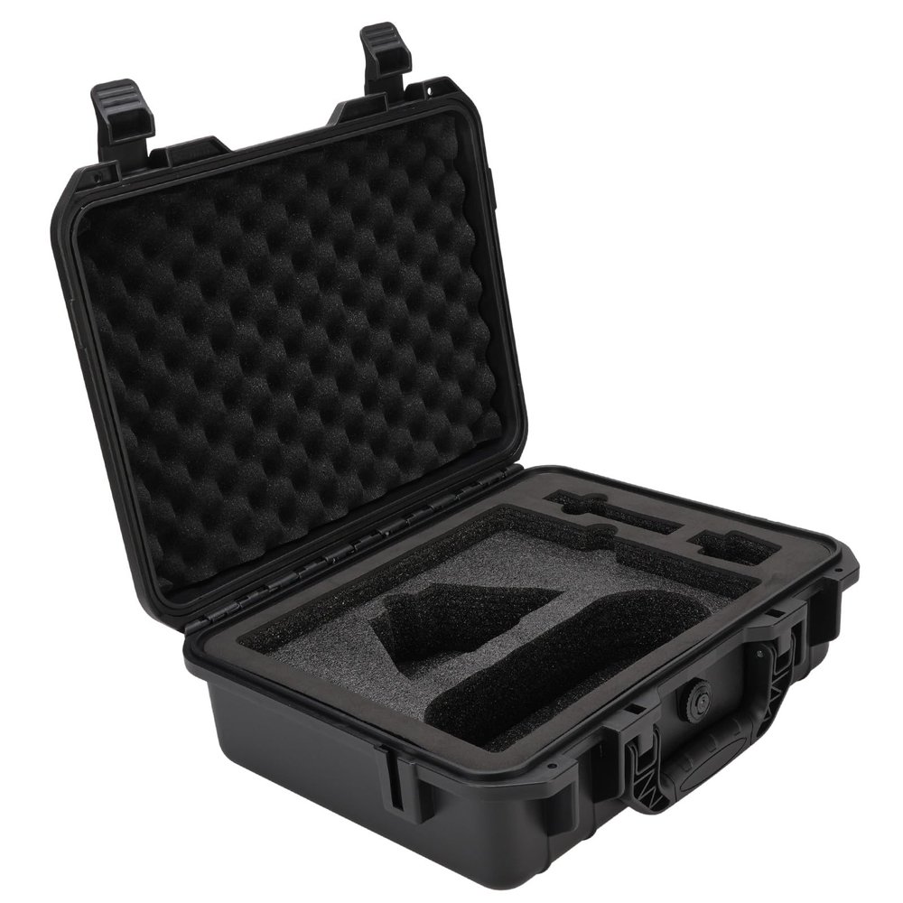 JAOCDOEN Satellite Hard IP 67 Rain Proof Anticollision Portable Satellite Dish Protective Storage for Travel