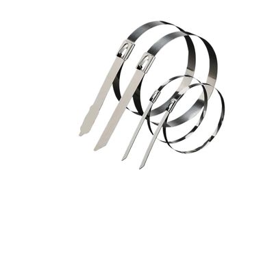 10 20 50 100 200 Pcs 10mm 0.39 inch Exhaust Wrap Multi-Purpose Stainless Steel Metal Cable Tie banding self-locking zip ties for Machinery, Exhaust Wrap(10PCS,10x1000mm)
