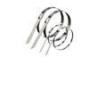10 20 50 100 200 Pcs 10mm 0.39 inch Exhaust Wrap Multi-Purpose Stainless Steel Metal Cable Tie banding self-locking zip ties for Machinery, Exhaust Wrap(10PCS,10x1000mm) view 1