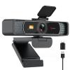 Angetube Wide Angle 4K Webcam for PC - 120 FOV, PDAF Autofocus, 2 Noise-Cancelling Mics, 1080P@60FPS, Auto Light Correction, USB-A/C, Privacy Cover, Video Conference Camera for Mac Laptop and Desktop view 1