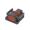 2 Pin Automotive Wiring Harness Connector Connector With Terminal DJ7027Y-1.5-21 2P(5 Sets) view 4