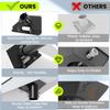 AstraBase 360 Rotatable and Height Adjustable Starlink Mount, Compatible with Gen 3 Standard Dish for Wall, Roof, and Pole Installation view 3