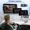 CAMECHO 7 Inch Double Din Car Stereo Touch Screen Bluetooth Car Radio Support Mirror Link FM Radio USB/Type-C/AUX/SD Input Car Audio Receivers Multimedia MP5 Player 2 Din Head Unit view 3