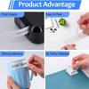 USUPERINK 8 Pack 12mm 0.47 Laminated White Tape Compatible for Brother P-Touch Label Maker Tape TZe-231 12mm Label TZe231 1/2 Inch TZe TZ Tapes TZ-231 TZ231 for PT-D210 D200 D220 H100 H110 D400 view 4